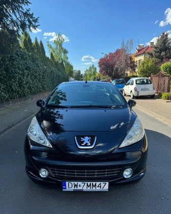 Peugeot 207 CC cena 17899 przebieg: 161130, rok produkcji 2008 z Wrocław małe 121